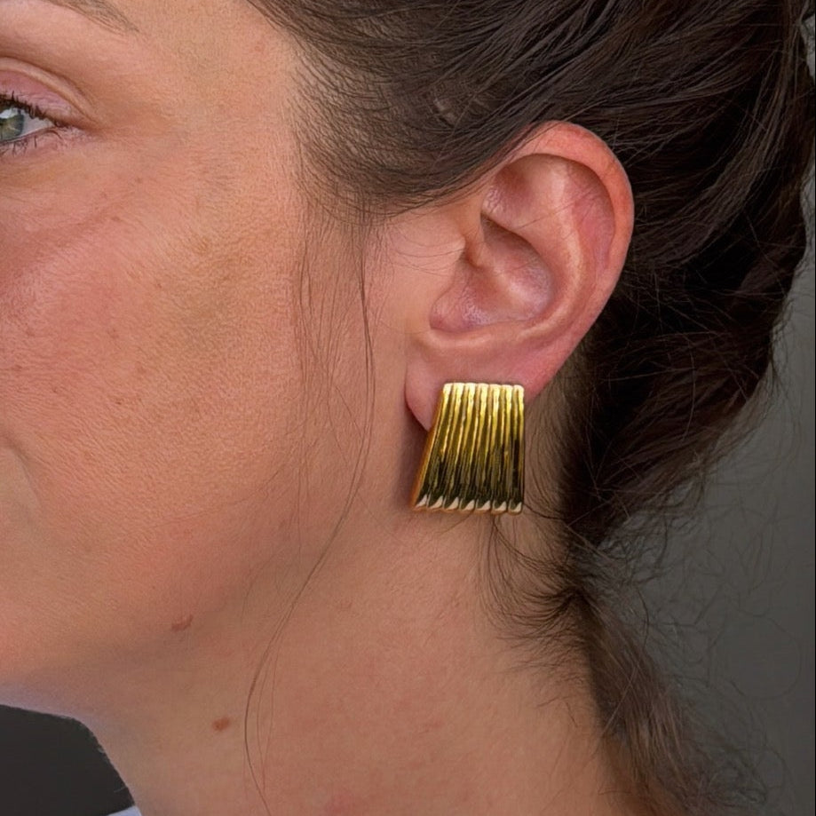 עגילי אמלי -זהב