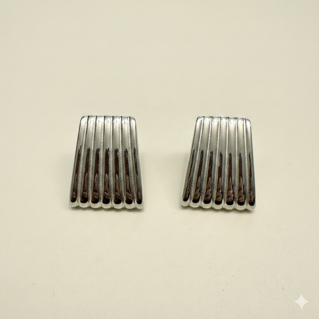 עגילי אמלי -כסף