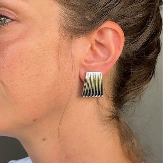 עגילי אמלי -כסף