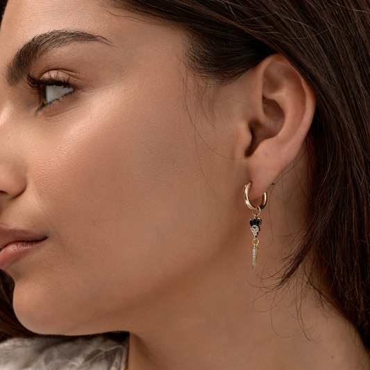 עגילי זואי גולדפילד