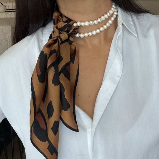 שרשרת צעיף מנומר