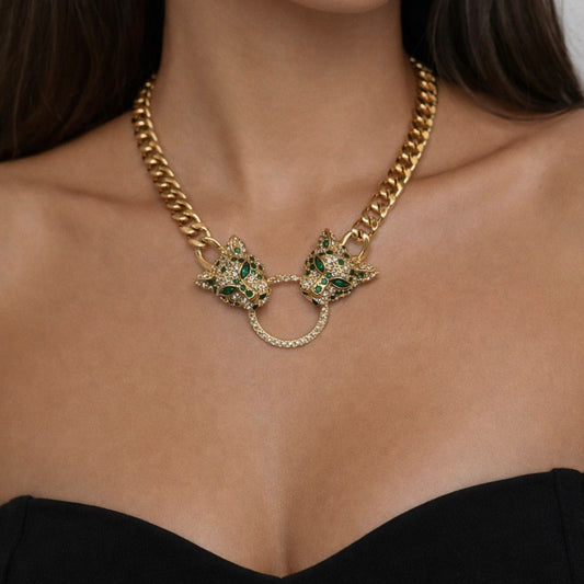 שרשרת לביאות - זהב