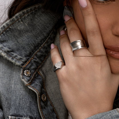 טבעת פיקולו לב