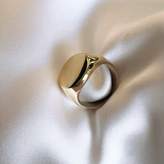טבעת חותם זהב